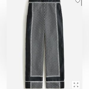 Marie Marot X J.Crew drapey twill pants